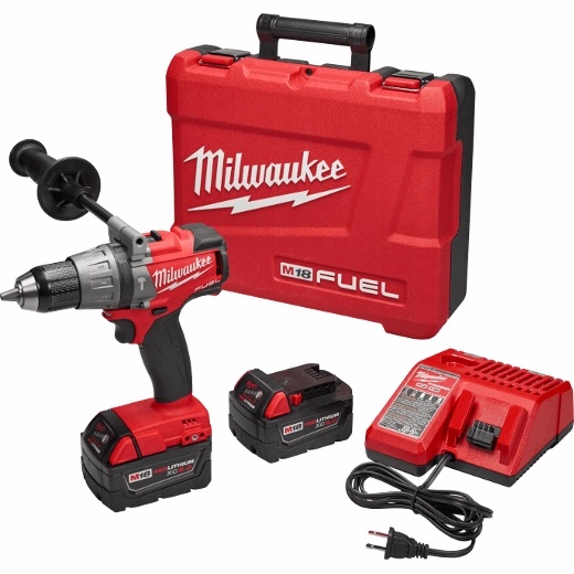 Picture of Milwaukee Electric Tool 2704-22 M18 Fuel 1/2" Hammer/Driver Drill Kit